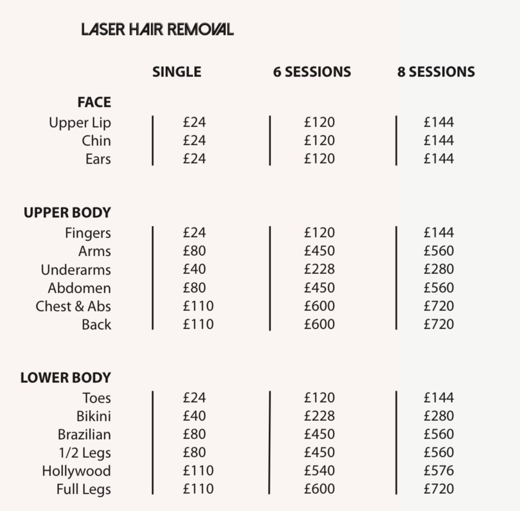 Laser Hair Removal EM2 Tanning